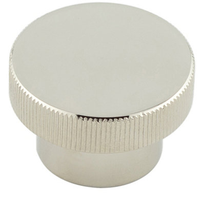 Stylish 40mm Polished Nickel Cupboard Knob for Modern Interiors Kitchen Cabinet Knob