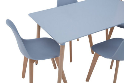 Stylish 5Pc Dining Set, Space Saving Design Dining Room Table And ...