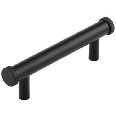 Stylish 96mm Black Cabinet Handle for Modern Interiors - Kitchen Drawer Pull Handle