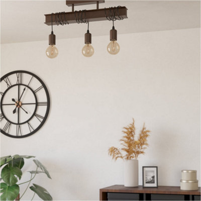 Stylish Antique Brown Pendant Light for Modern Indoor Spaces