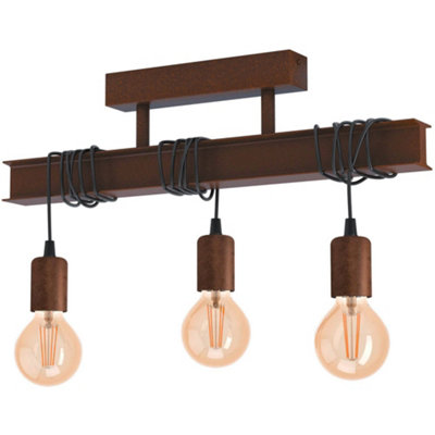 Stylish Antique Brown Pendant Light for Modern Indoor Spaces