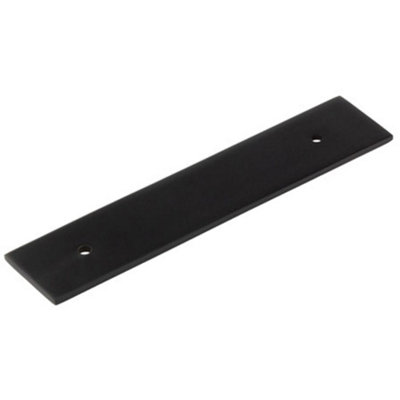 Stylish Black Backplates for Cabinet Handle 140x30mm - Elevate Your Home Decor - Kitchen Drawer Pull Handle