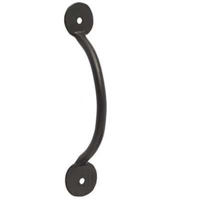 Stylish Black Bow Handle 127x35mm for Cabinets - Kitchen Drawer Pull Handle