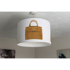 Stylish Brown Bag (Ceiling & Lamp Shade) / 25cm x 22cm / Ceiling Shade