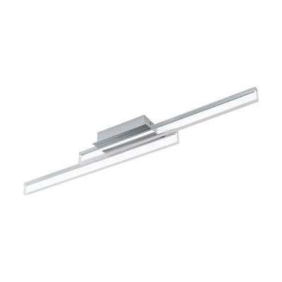 Stylish Chrome Wall and Ceiling Light with LED Bulb