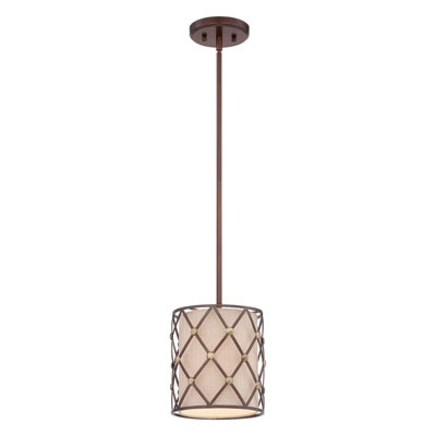 Stylish Copper Canyon LED Pendant Light with E27 Socket