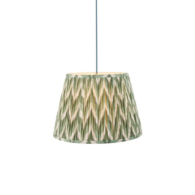 Stylish Cotswold Green Pendant Light with Blue Flex for Modern Interiors