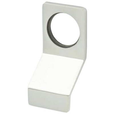 Stylish Cylinder Pull Handle in Polished Stainless Steel - Door Lock Finger Pull