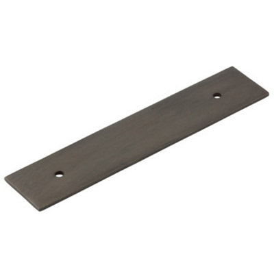 Stylish Dark Bronze Backplates for Cabinet Handle 140x30mm - Kitchen Drawer Pull Handle