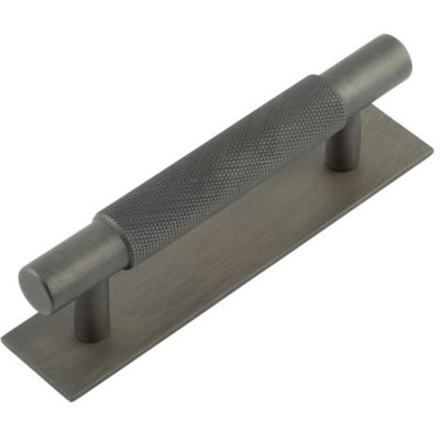Stylish Dark Bronze Cabinet Handle with 96mm Centers - Kitchen Drawer Pull Handle