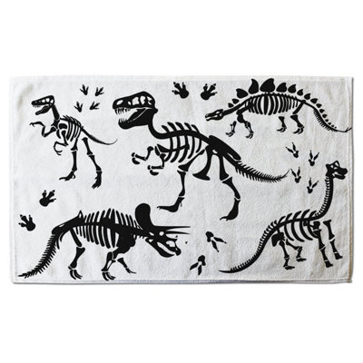 Stylish Dinosaur Silhouettes (Bath Towel) / Default Title Price Comparisons | Compare The Build