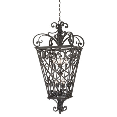 Stylish Marcado Black LED Pendant Light with E14 Socket