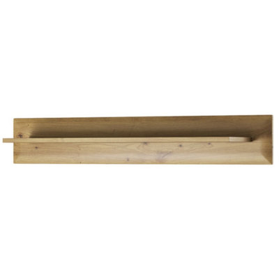 Stylish Nordi Wall Shelf H170mm W1070mm D190mm in Oak Artisan - Contemporary Elegance for Your Walls