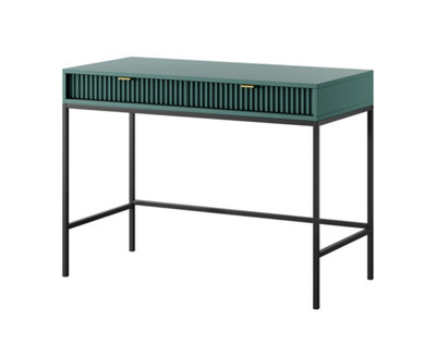 Stylish Nova Desk H780mm W1040mm D500mm in Green - Vibrant Workspace Solution