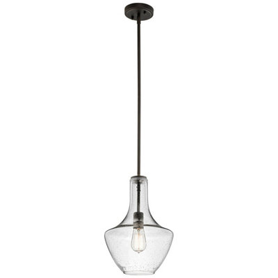 Stylish Olde Bronze LED Pendant Light Fitting for Modern Interiors