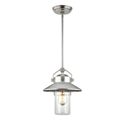 Stylish Outdoor IP44 Ceiling Pendant Light with LED E27 Bulb