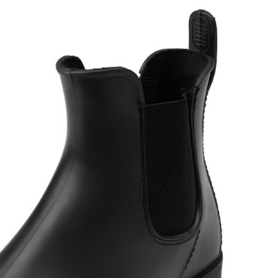 Stylish Round Head Shoes Anti-Slip Rain Boots 40 Size