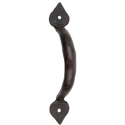 Stylish Tear Cabinet Handle in Beeswax Finish 130x34mm - Kitchen Drawer Pull Handle