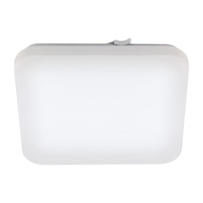 Stylish White LED Wall and Ceiling Light with Adjustable Height