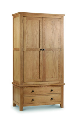 Stylish White Oak Combination Wardrobe