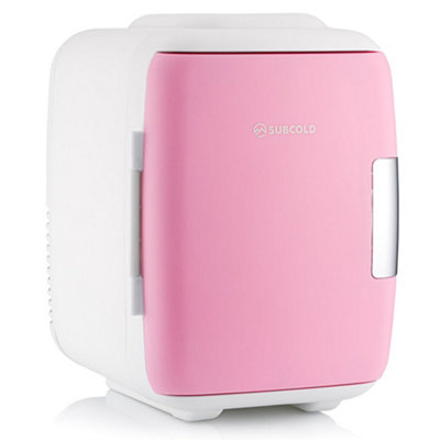 Subcold Classic 4L Mini Fridge Pink DIY at B&Q