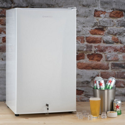 Subcold Eco100 LED Under Counter Fridge White