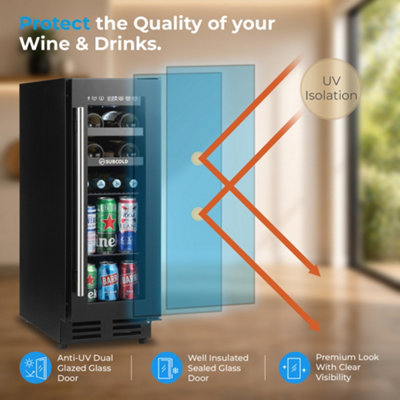 Subcold Integra30 Integrated Wine Cooler Black