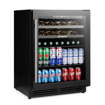 Subcold Integra60 Integrated Drinks & Wine Cooler 143L - Black