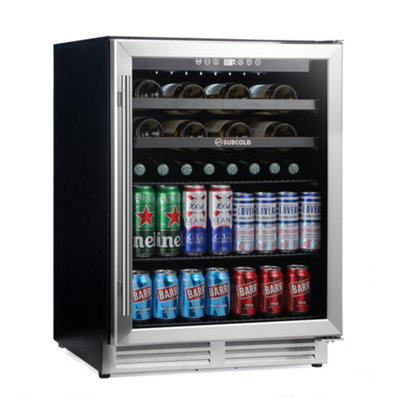 Subcold Integra60 Integrated Drinks & Wine Cooler 143L - Stainless Steel