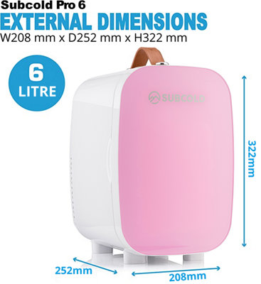 Subcold Pro 6L Mini Fridge Pink