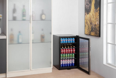 Subcold Super 115 LED Drinks Fridge - Stainless Steel