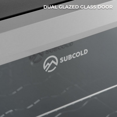 Subcold Super 65 LED Drinks Fridge - Silver