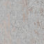 Sublime Distressed Texture Grey / Rose Gold Wallpaper