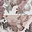 Sublime Geometric Floral Pink/Grey Wallpaper