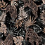 Sublime Jungle Walk Black/Copper Wallpaper