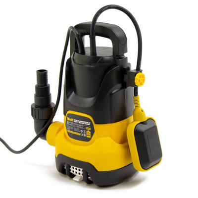 Submersible Water Pump Dirty & Clean Water Wolf 400w, Float Switch + 5m Fast Flow Hose