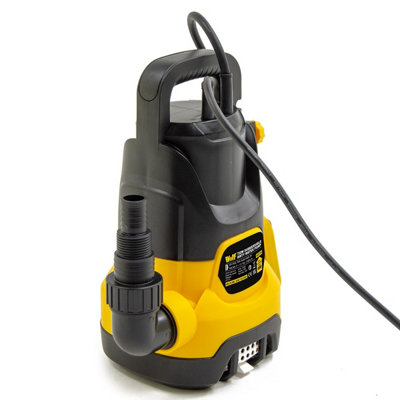 Submersible Water Pump Dirty & Clean Water Wolf 750w + 10m Hose + 5m High Flow Hose
