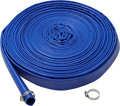 Submersible Water Pump Electric 750W with 15m Layflat Hose for Clean or Dirty Water - 6