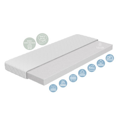 Subtle Quilted ECO Fibre Core Cot Mattress