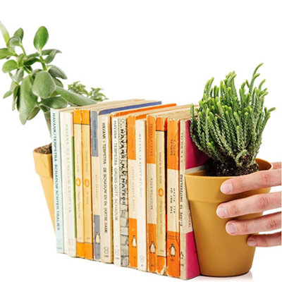 Suck UK Bookends Plant Pot 12 x 15cm