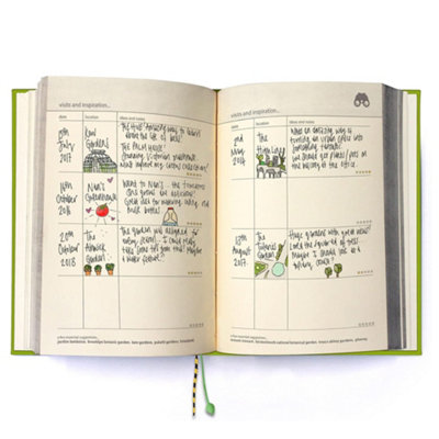 Suck UK My Gardening Handbook Garden Journal Notebook & Diary Planner