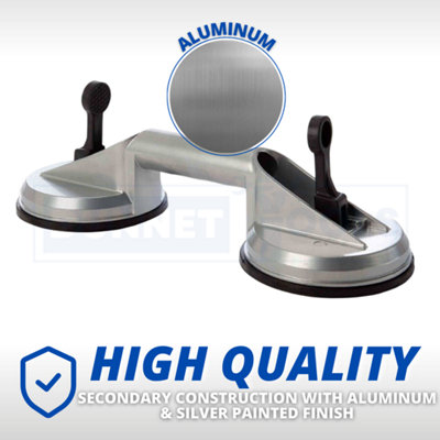 Suction Cup Pad Lifter 80kg Sucker Plate Glass tile Mirror Lifter Puller Dual