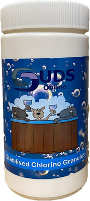 SUDS-ONLINE 1KG Stabalised Chlorine Granules - Swimming Pool Chemicals & Spa