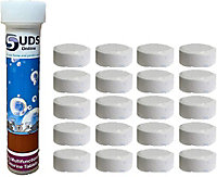 SUDS-ONLINE 20x 20g Multifunction Chlorine Tablets Swimming Pool Hot Tub Spa