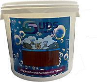 SUDS-ONLINE 5kg Multifunctional Chlorine Tablets 20g Swimming Pool Chemicals