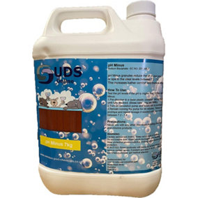 SUDS-ONLINE 7KG pH- minus reducer For swimming pools, spas, hot tubs down