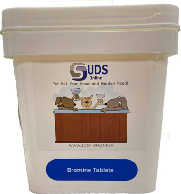 SUDS-ONLINE Bromine Tablets 5kg Swimming Pool Spa Hot Tub