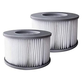 SUDS-ONLINE Hot Tub Filters for MSpa Inflatable Pools, Enhanced Version Filter Cartridge Pump Fit for MSPA 2020 Onwards