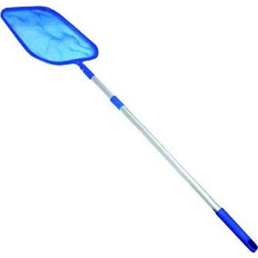 SUDS-ONLINE Swimming Pool Net, Leaf Skimmer with Telescopic Handle for Pools and Spas