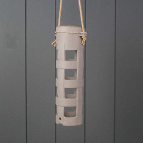 Suet Ball Bird Feeder Made with Straw Earthy Sustainable